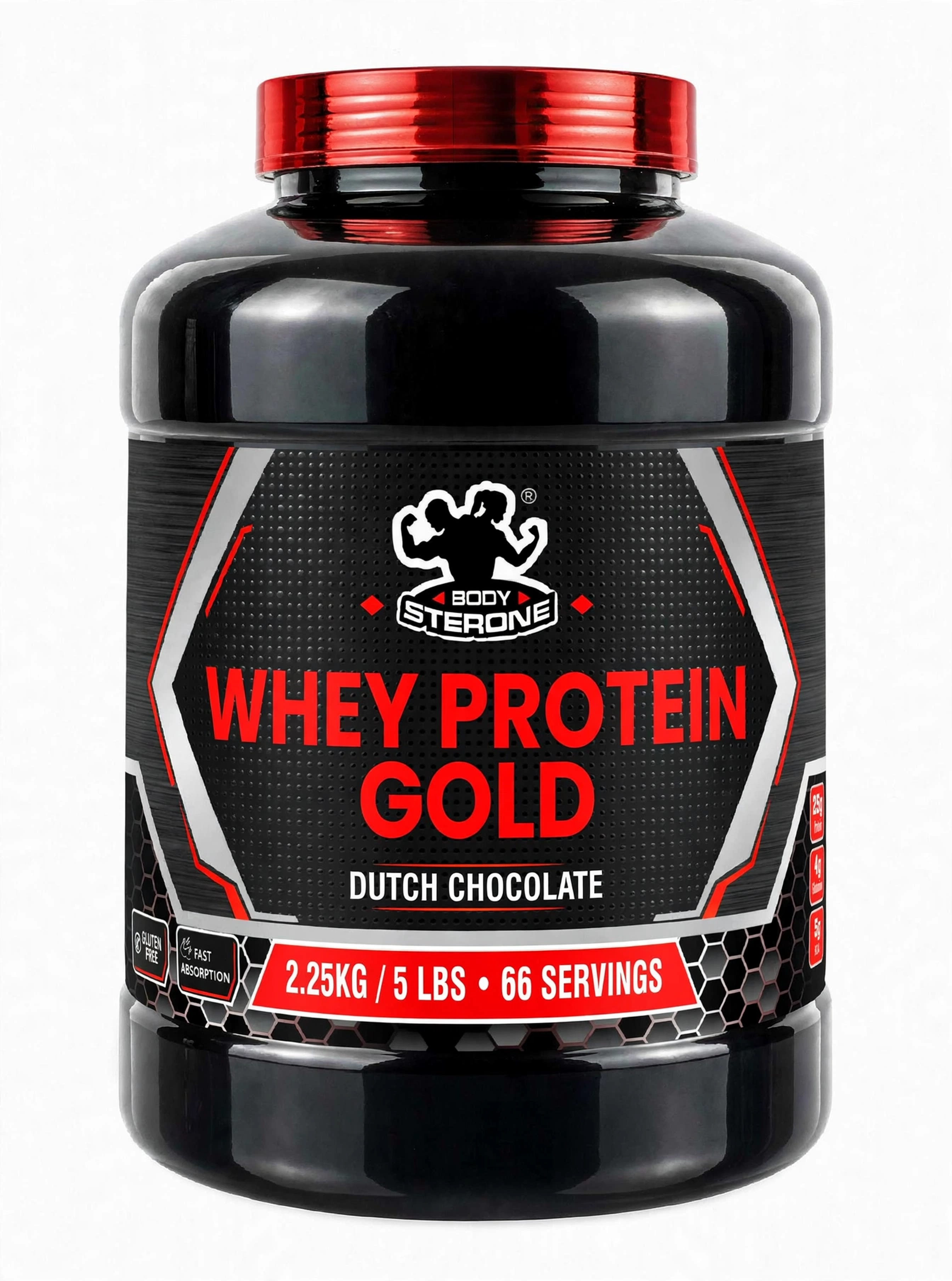 100% WHEY PROTEIN GOLD Wt. 5 LBS 